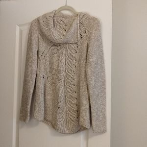Beautiful Anthropologie Moth Sweater S Cream Beige Knit